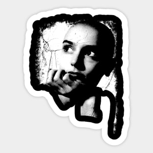 Sinead O'Connor Vintage Distressed Sticker